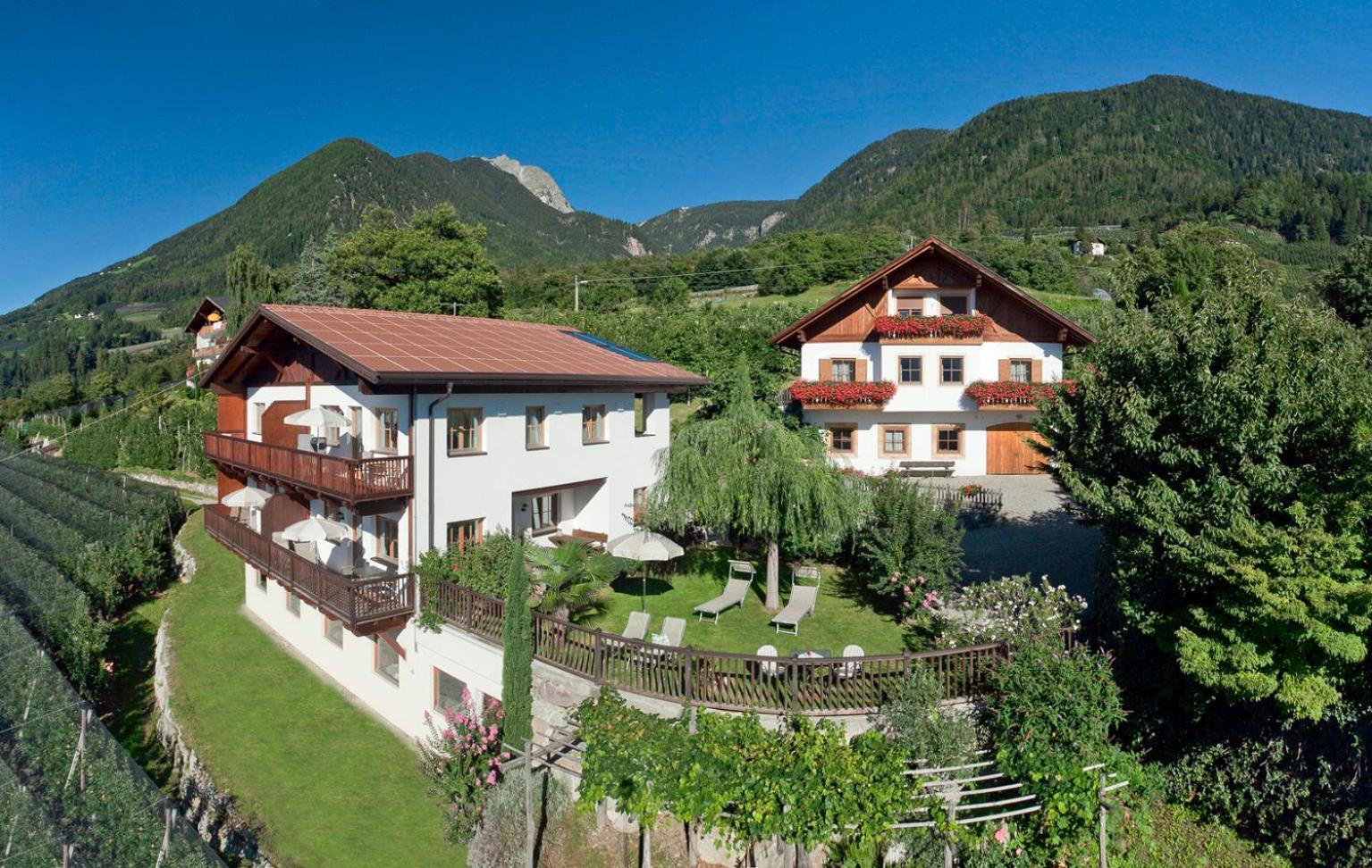 Schwarzplatterhof Lejlighed Merano Eksteriør billede